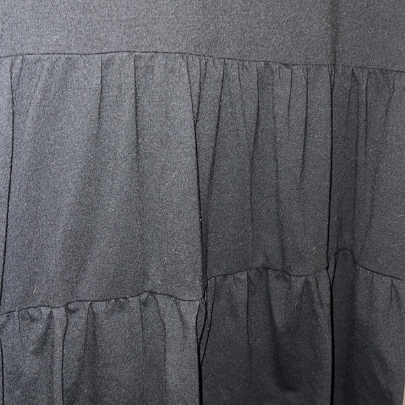 Black Ruffle Shirt - Picture 2 of 3